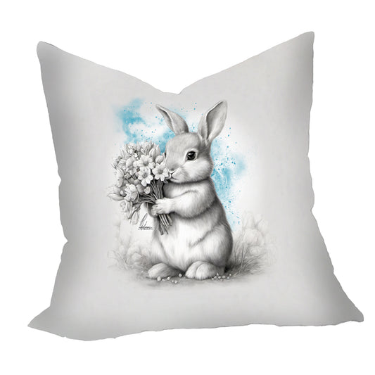 Blue Baby Bunny Luxury Scatter By Nathan Pieterse