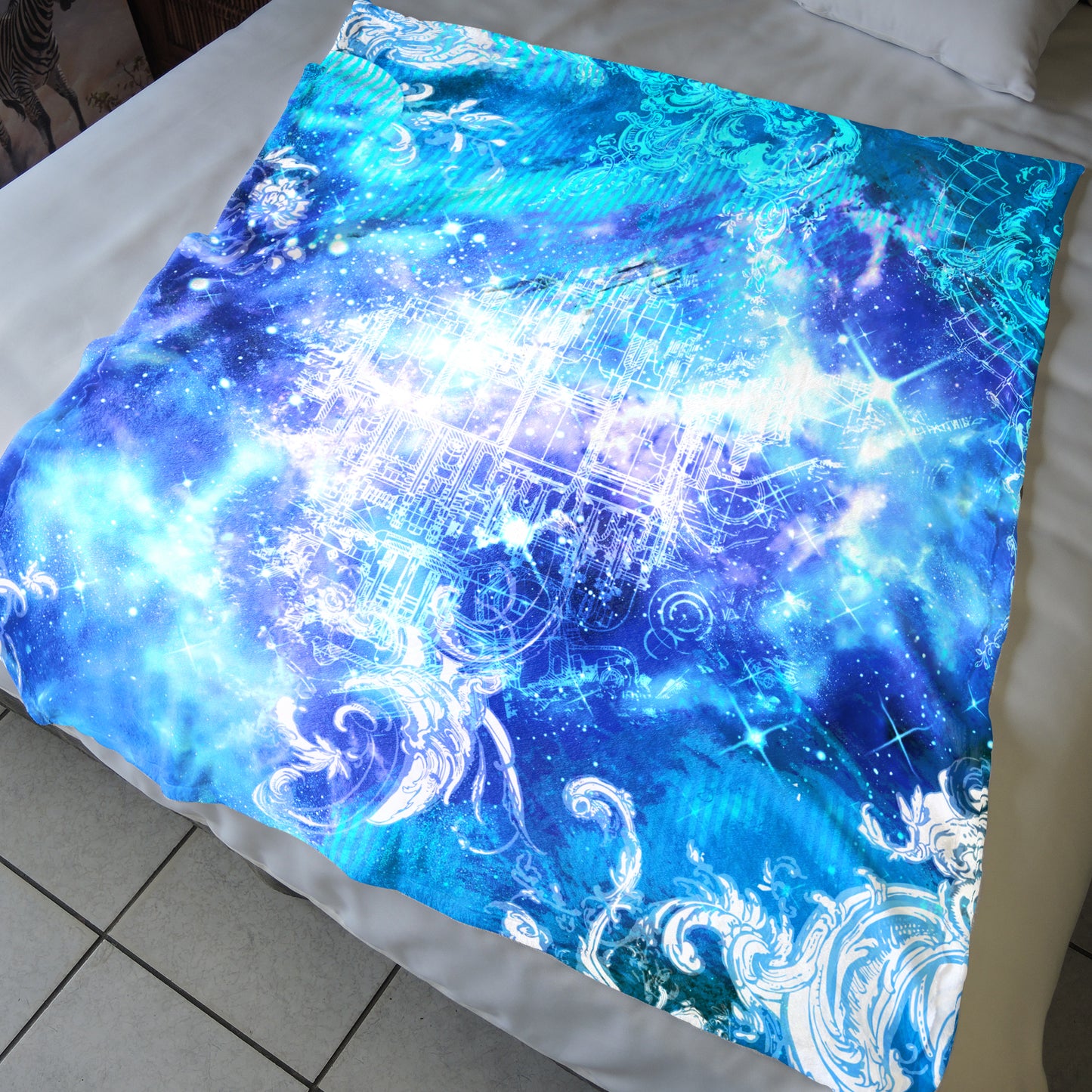 Abstract Starry Night Fleece