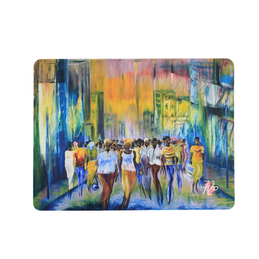 African Glamour Mouse Pad By Fifo