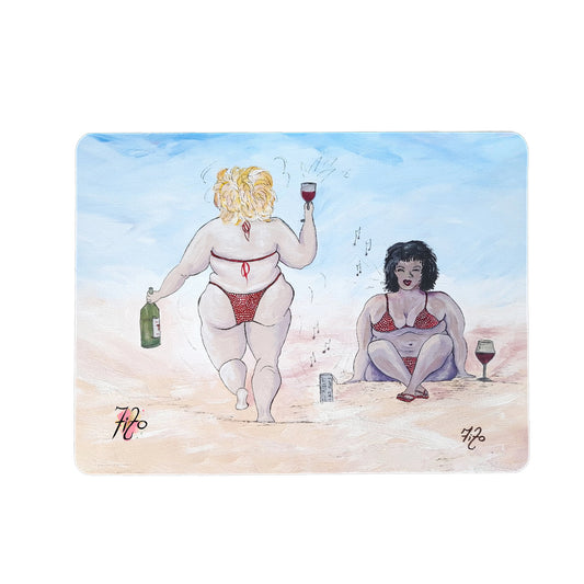 Beach Besties Mouse Pad By Fifo