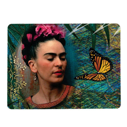 Frida Butterfly Mouse Pad