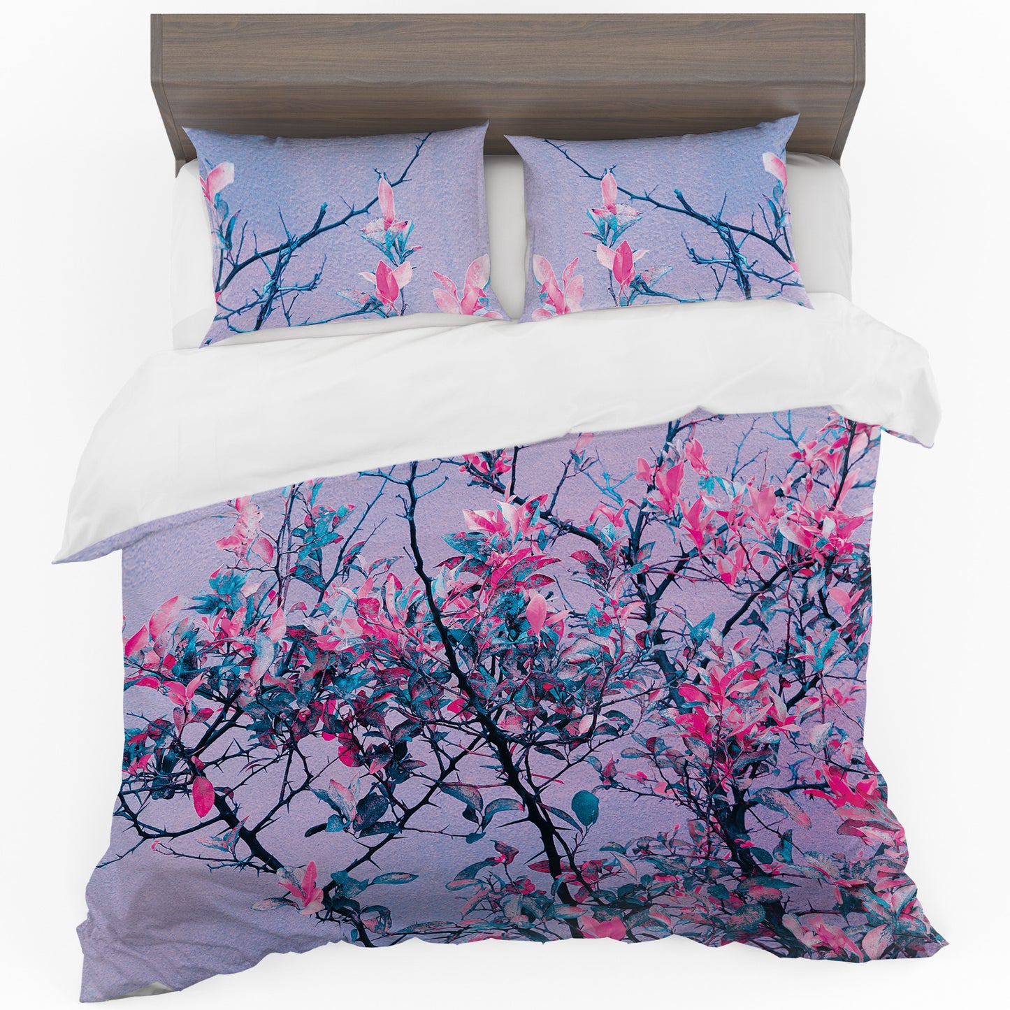 Lilac Breeze Painted Duvet Cover Set