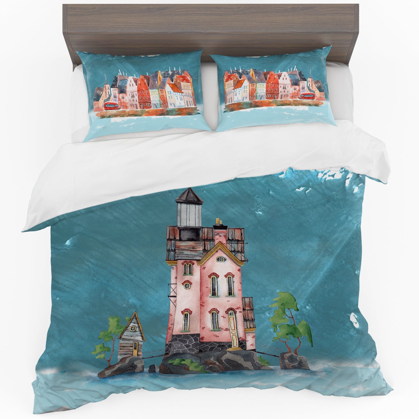 Lonely House Duvet Cover Set