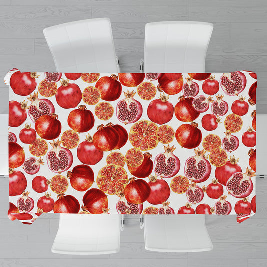 Pomegranate Rectangle Tablecloth By Mark Van Vuuren