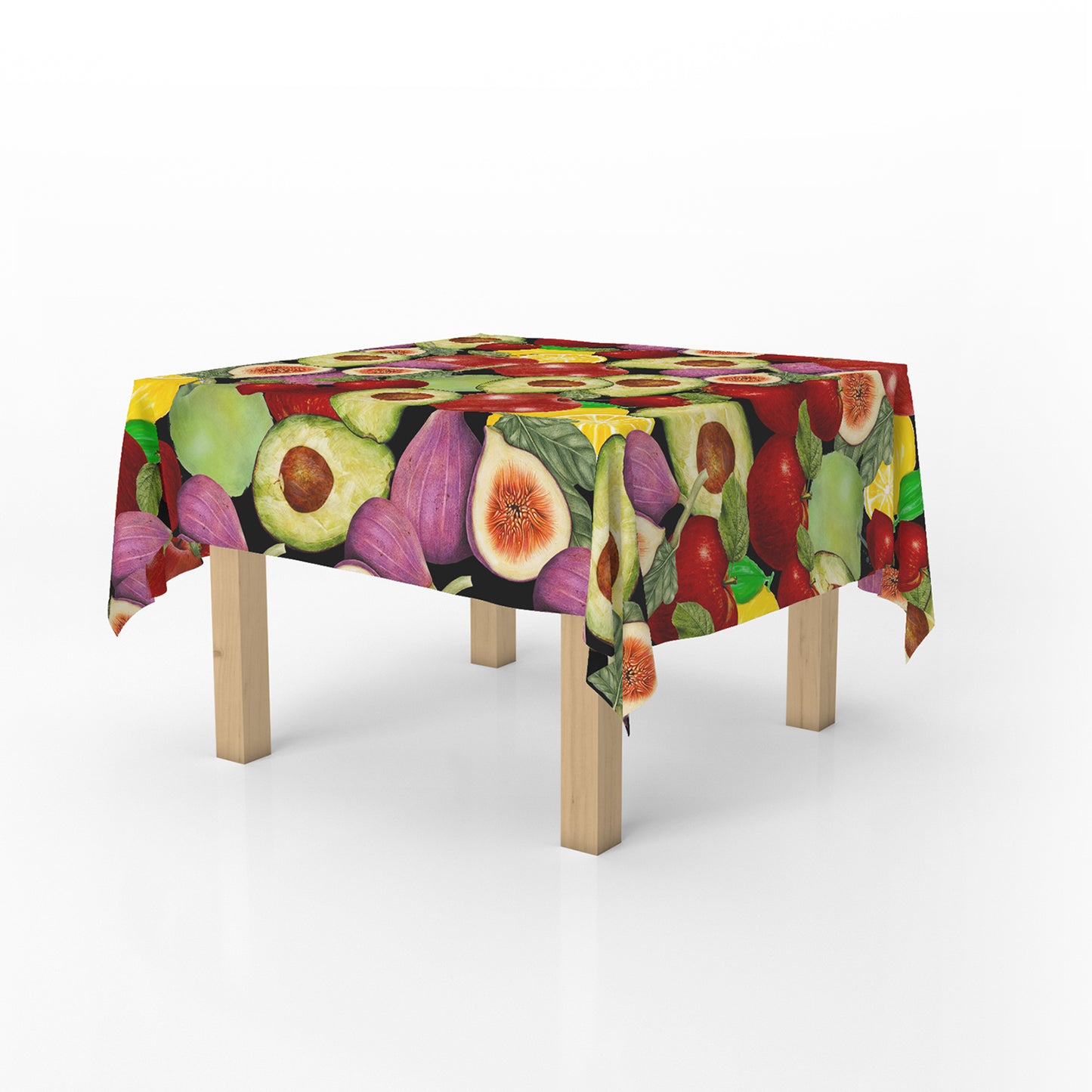 Mix Of Fruites Square Tablecloth By Mark Van Vuuren