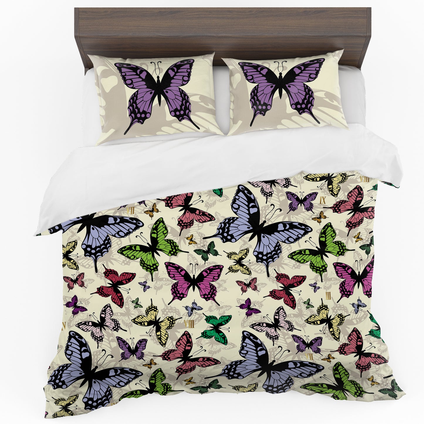 Colourful Butterflies Duvet Cover Set