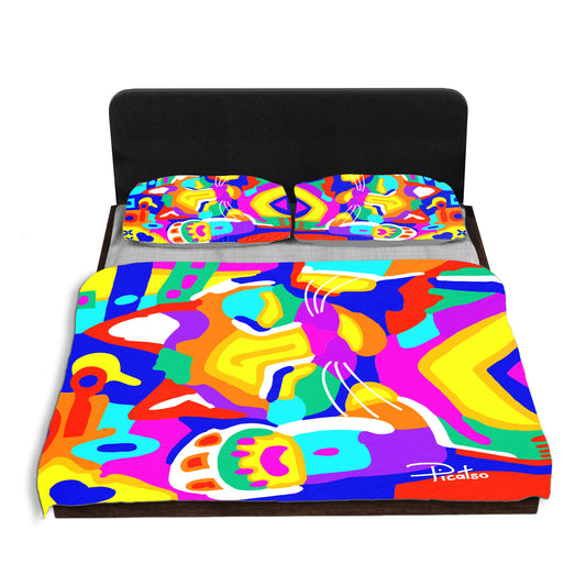 Colourful Dreamer By Picatso Duvet Cover Set